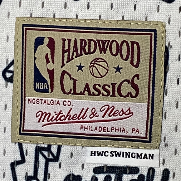 Mitchell & Ness Scottie Pippen Doodle Swingman Jersey Chicago Bulls Size XS NWT - Picture 4 of 6